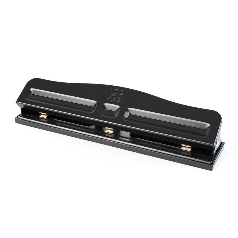 Business Source Electric Adjustable 3-hole Punch - 3 Punch