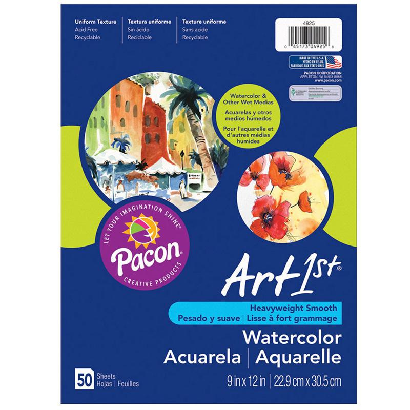 Pacon U Create Sketch Pad, Acid Free, Standard Weight - 50 sheets