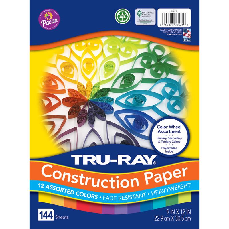 Tru-Ray Construction Paper, Assorted