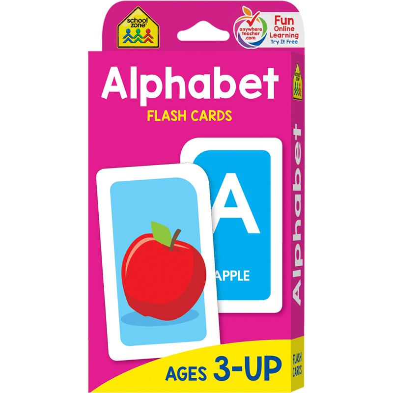 Knowledge Tree School Zone Publishing Alphabet Flash Cards