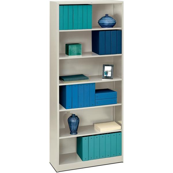 HON Brigade 6-Shelf Bookcase, 34-1/2