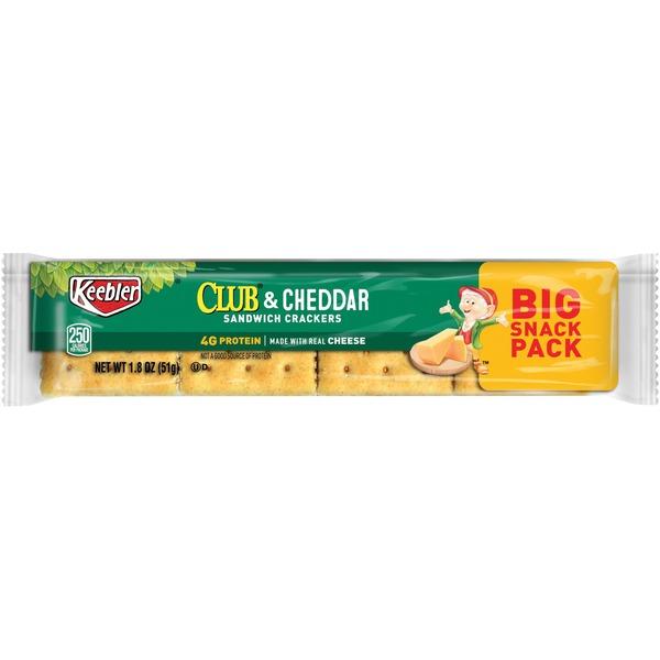 Keebler® Club® Crackers with Cheddar Cheese - Cheese - 12 / Box