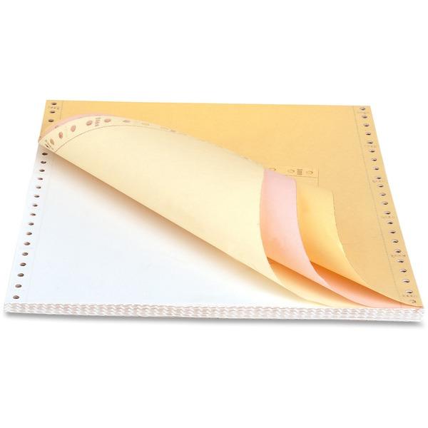 Sparco Dot Matrix Print Continuous Paper - Letter - 8 1/2