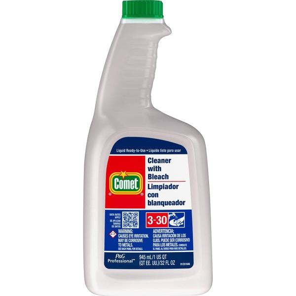 Comet Cleaner with Bleach - Spray - 32 fl oz (1 quart) - 1 Each - Red