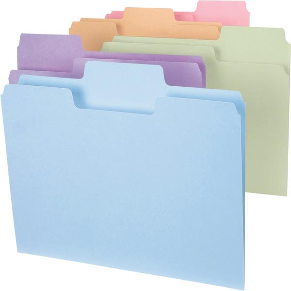 Smead SuperTab File Folders - Letter - 8 1/2