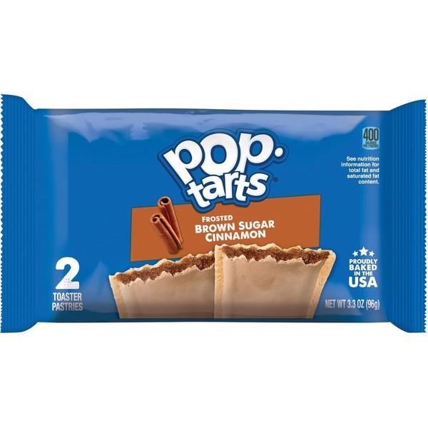 Pop-Tarts® Frosted Brown Sugar Cinnamon - Cinnamon, Brown Sugar - 1 - 6 / Box