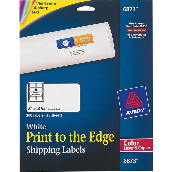 Knowledge Tree Avery Opna Avery® Shipping Labels Sure Feed Print To The Edge Permanent 3783