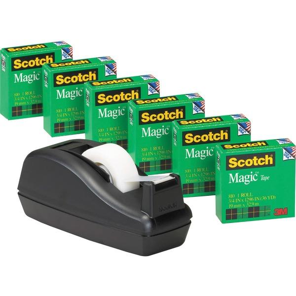 Scotch Invisible Magic Tape - 36 yd Length x 1 Width - 1 Core