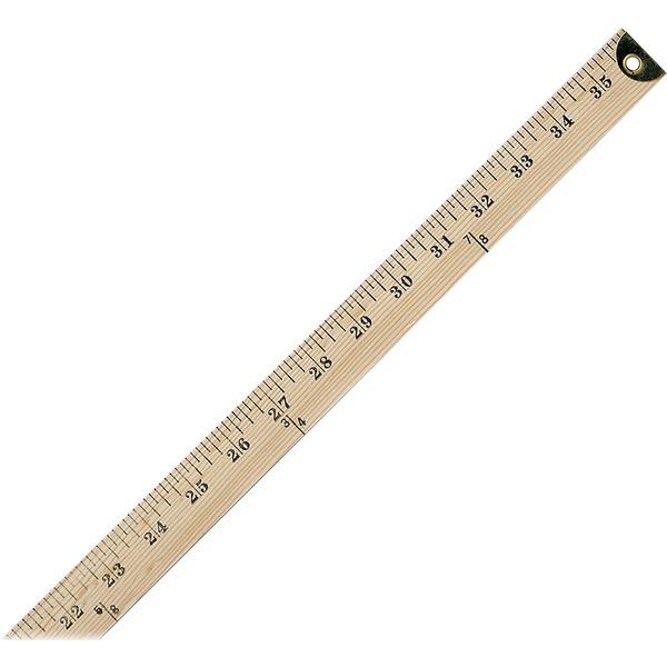 Lot of 11** Learning Advantage - Wood Meter Stick - Inches/CM/MM