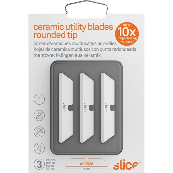 Slice Rounded Tip Ceramic Utility Blades - 2.60