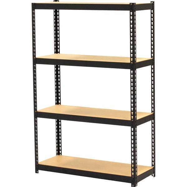 Lorell Narrow Steel Shelving - 48