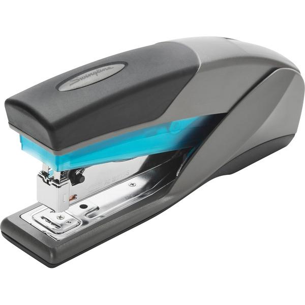 Swingline Optima 25 Reduced Effort Stapler - 25 Sheets Capacity - 210 Staple Capacity - Full Strip - 1/4