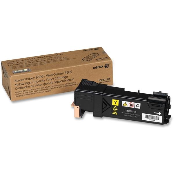 Xerox Original Toner Cartridge - Laser - 2500 Pages - Yellow - 1 Each