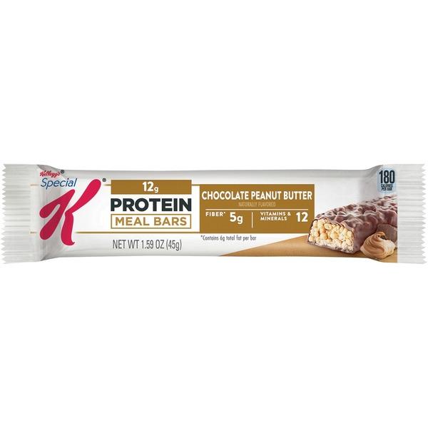 Special K® Protein Meal Bar Chocolate Peanut Butter - Chocolate, Peanut Butter - 1.59 oz - 8 / Box