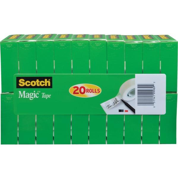 Scotch Invisible Tape, Matte Clear