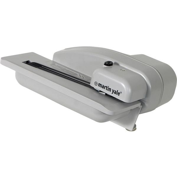 Martin Yale Premier Automatic Desktop Letter Opener - 3000 Envelopes Per Hour - Desktop - Gray - 1 Each