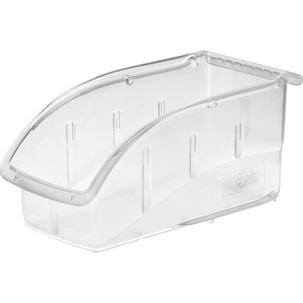 Akro-Mils Insight Ultra Clear Bin - Internal Dimensions: 9.44