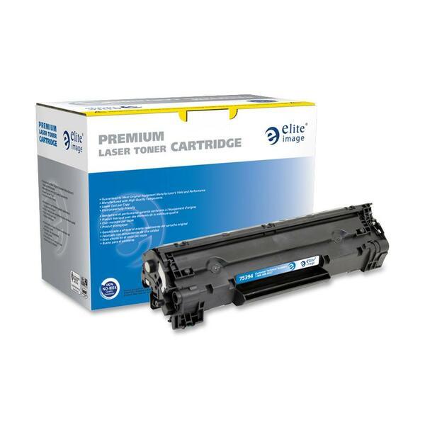 Elite Image Remanufactured Toner Cartridge - Alternative for HP 35A (CB435A) - Laser - 1500 Pages - Black - 1 Each