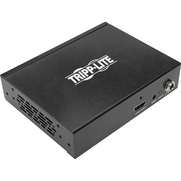 Tripp Lite 4-Port 3D HDMI Splitter HDCP 2.2, HDR, 4K @ 60Hz Ultra HD Video Audio - 3840 × 2160 - 22.97 ft Maximum Operating Distance - HDMI In - HDMI Out - Metal - TAA Compliant