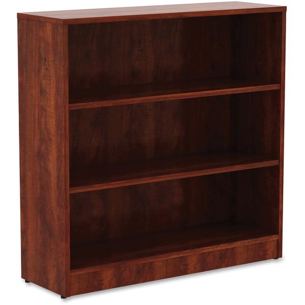 Lorell Cherry Laminate Bookcase - 36