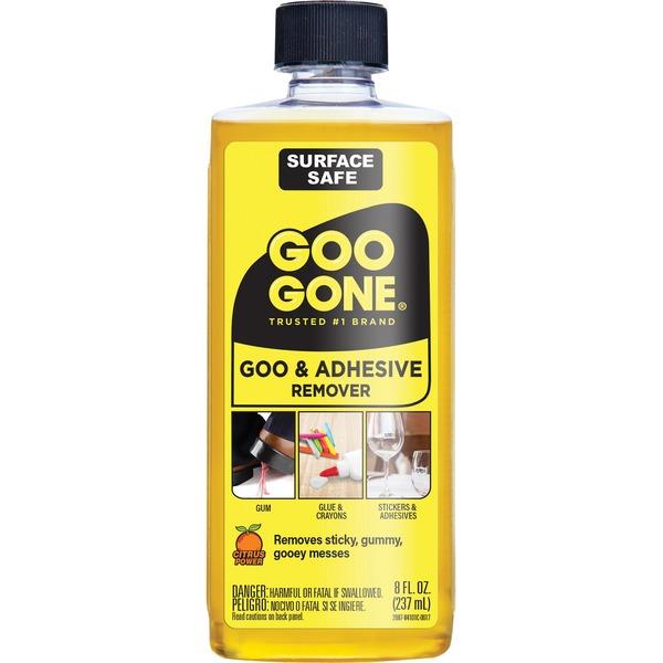 Goo Gone Gum/Glue Remover - 8 fl oz (0.3 quart) - 1 Each - Orange