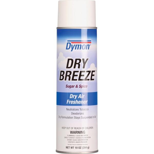 Dymon Dry Breeze Scented Dry Air Freshener - Aerosol - 20 fl oz (0.6 quart) - Sugar & Spice - 1 Each