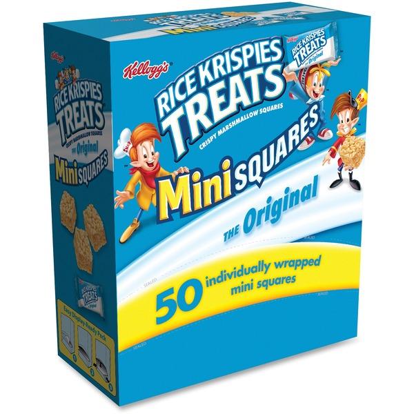 Kellogg's® Rice Krispies Treats® Minis - Individually Wrapped - Original - 1 Serving Pack - 50 / Box