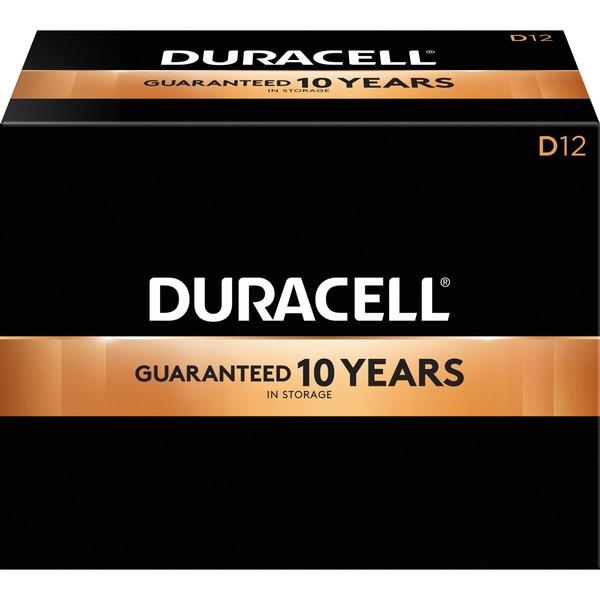 Duracell Coppertop Alkaline D Battery - MN1300 - For Multipurpose - D - Alkaline - 12 / Box