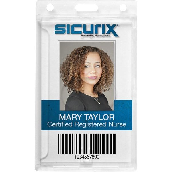 Knowledge Tree | Baumgarten`s SICURIX Rigid PC ID Badge Dispensers with ...