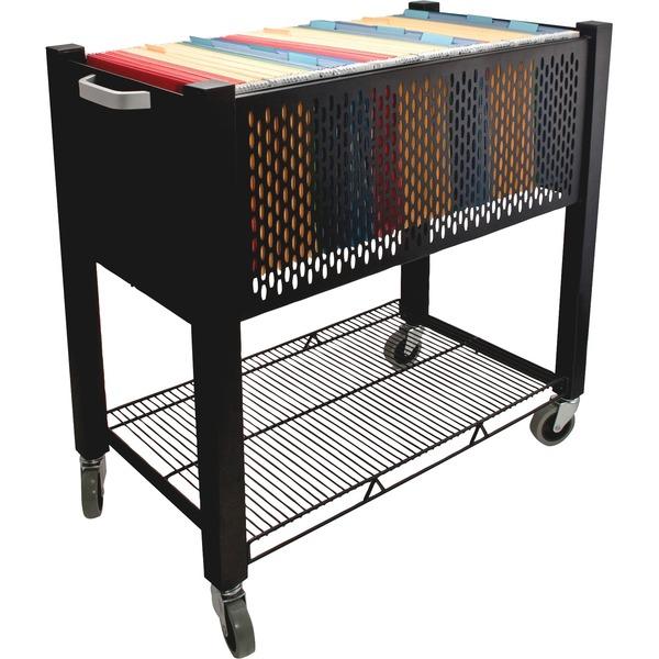 Vertiflex InstaCart Open Top File Cart - 4 Casters - 2.75