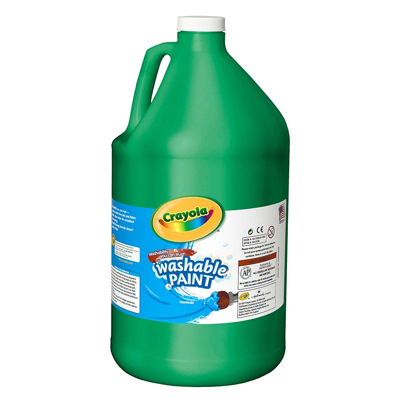 Knowledge Tree Crayola Binney Smith Washable Paint Green Gallon