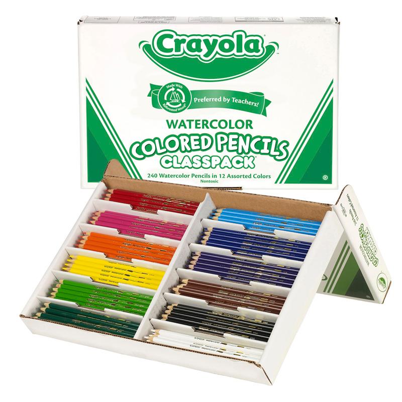 Crayola Watercolor Paint Plates