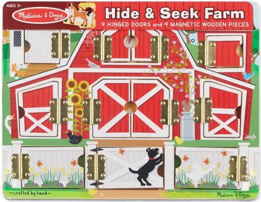 Magnetic Farm Hide & Seek Board