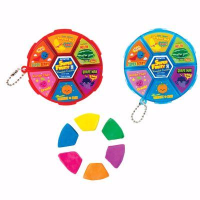 Fruit Scented Wheel Eraser 12bg