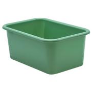 Teacher Created Resources Eucalyptus Green Small Plastic Storage Bin