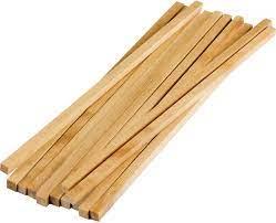 Stem Basics: Square Wood Dowels - 12 Count