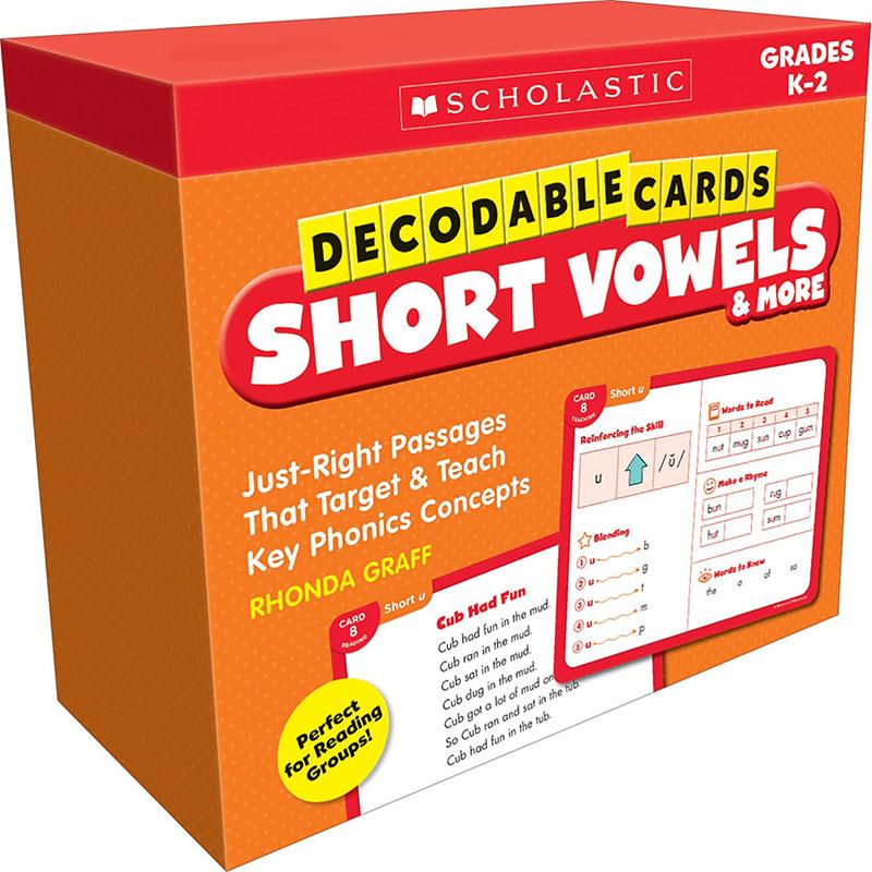 Knowledge Tree Scholastic Inc Teacher Resources Decodable Cards 