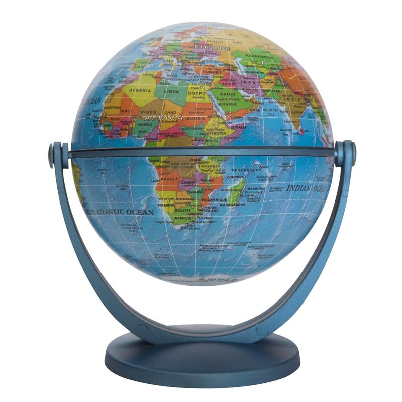 Globe anglais HD pour enseigner aux étudiants, carte intelligente, petite  décoration, 20cm