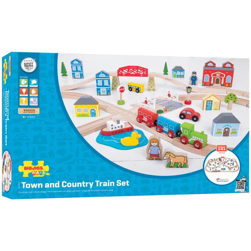 Rail Town + Country Train Set