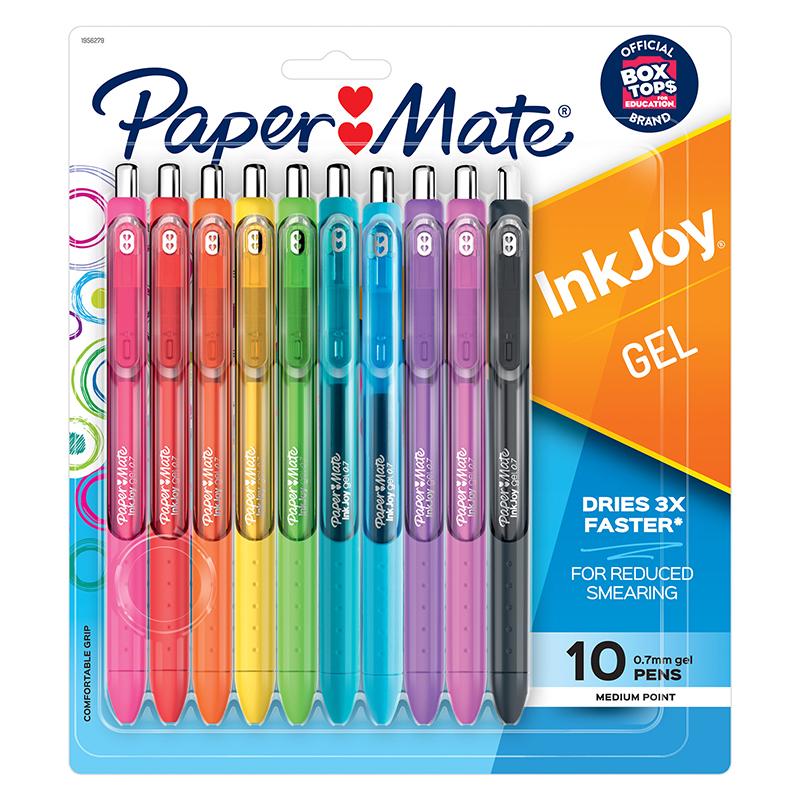 Papermate 10 Color Inkjoy Gel Pen Set