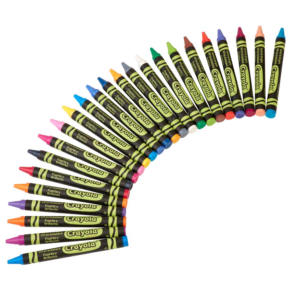 Crayola Crayons 24 in a Box (Pack of 12) 288 Crayons Total Bundle