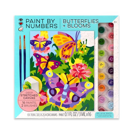 Paint By Numbers Butterflies+Blooms