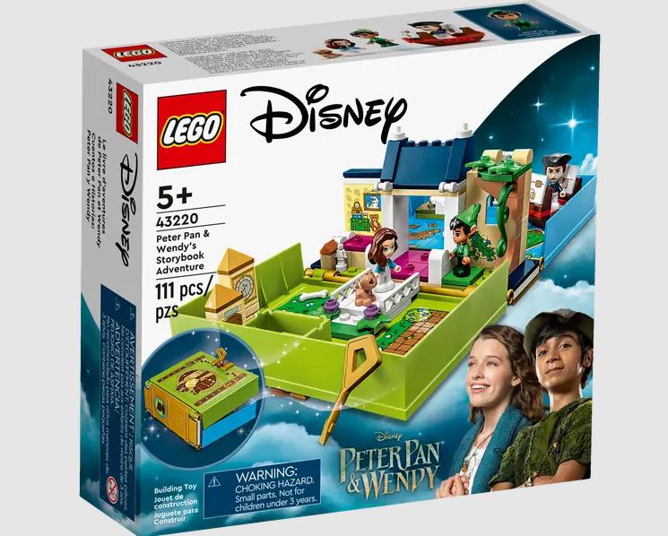 Lego - Disney - Peter Pan & Wendy`s Storybook Adventure - 111 Pcs