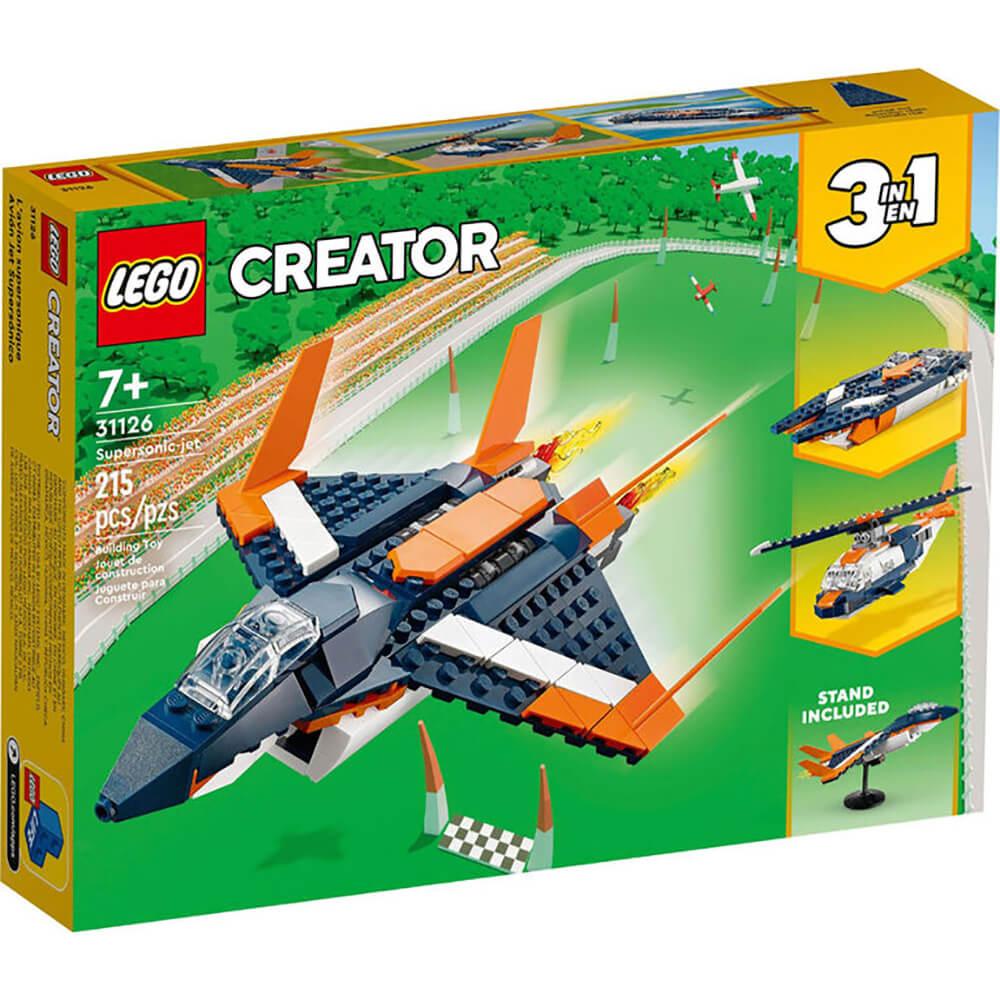 Lego - Creator - Supersonic-jet - 215 Pcs     D