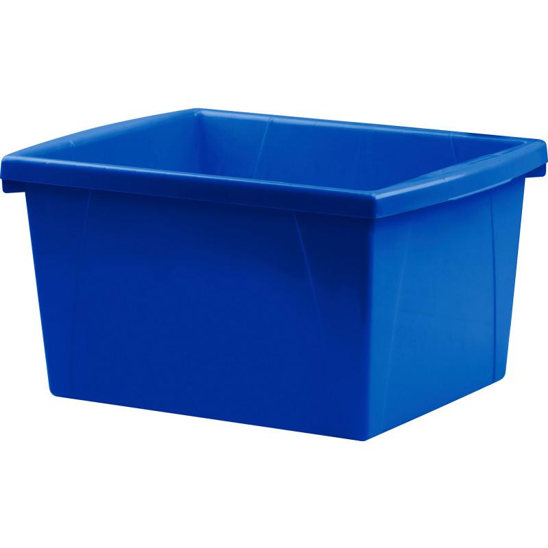 Small Blue Classroom Storage Bin