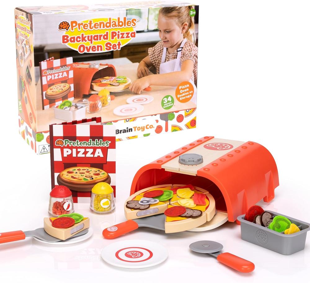 Pretendables Backyard Oven Pizza Set