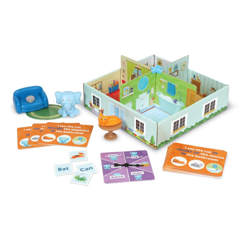 Elephant In The Room Positional Words Activity Set