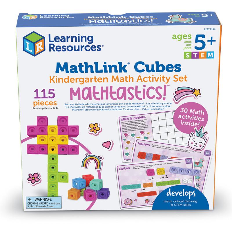 Mathlink® Cubes Kindergarten Math Activity Set: Mathtastics!