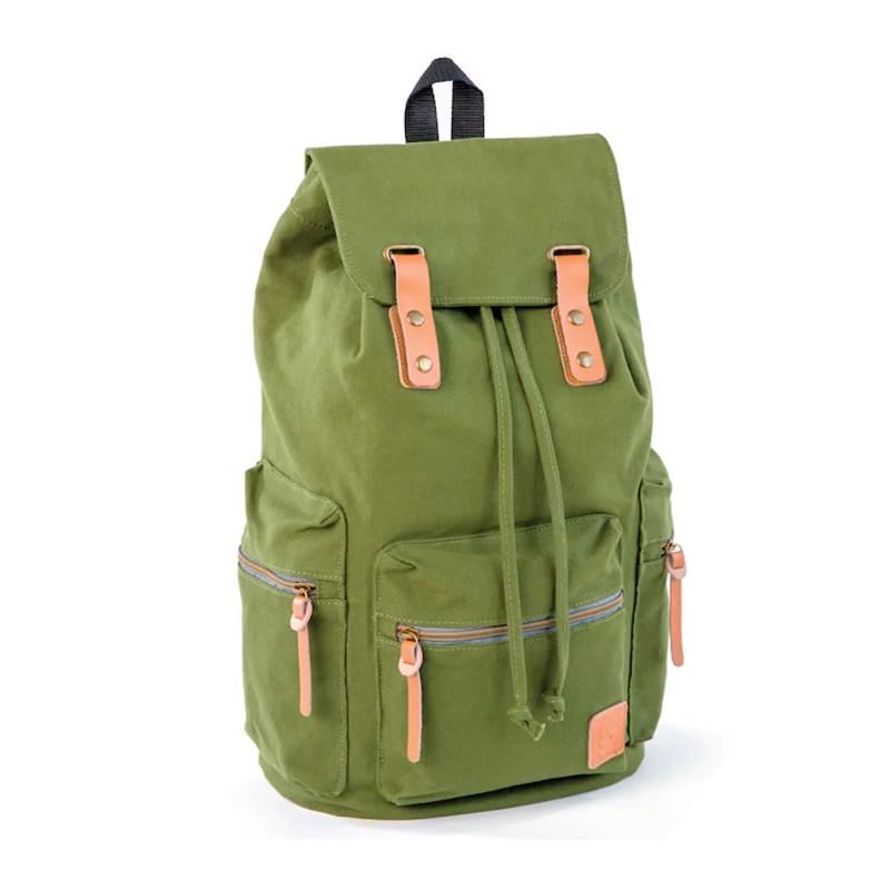 18in Rucksack Green Backpack