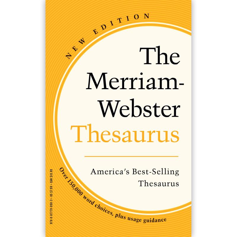 Merriam Webster Thesaurus (mass Market)